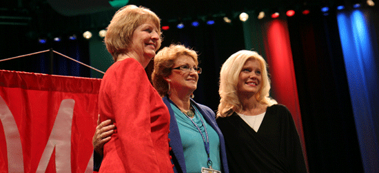 Marjorie Workman and Danita High